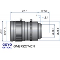 2/3-inch Format Compact Fixed Focal Length Lens