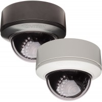 (discontinued) 1080P - Indoor Mighty Dome Trio with HD-SDI, EX-SDI, TVI & CVBS (Std. Analog) Switchable, 35 IR LEDs for 100' Range, 2.8-12mm Lens, OSD, Day Night w/ICR, Digital Zoom, De-Fog and "Night Watch" DSS -12VDC/24VAC